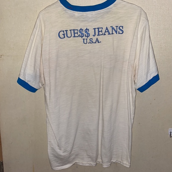 Guess X A$AP Rocky Ringer Tee Shirt - Picture 4 of 8